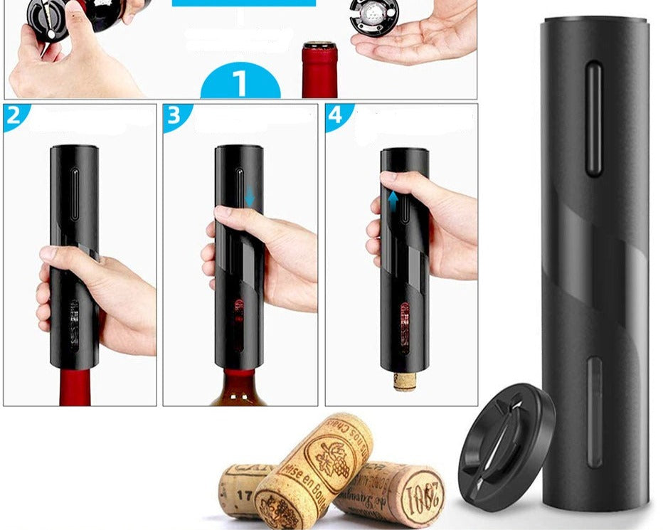 Saca Rolhas Eletrico para Garrafas de Vinho