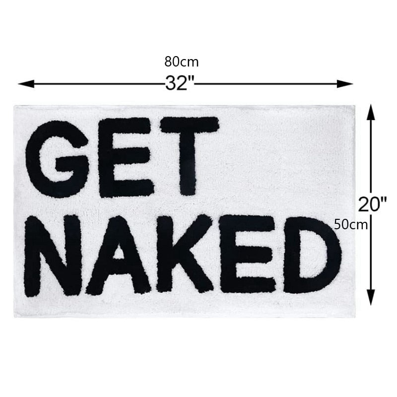 Tapetes Casa de Banho Get Naked