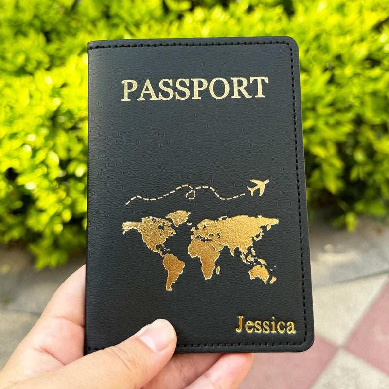 porta passaporte personalizada mapa do mundo