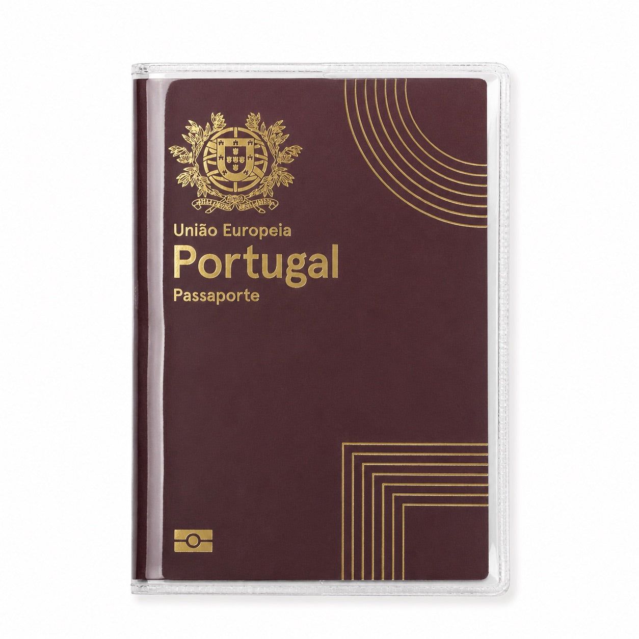capa transparente para passaporte