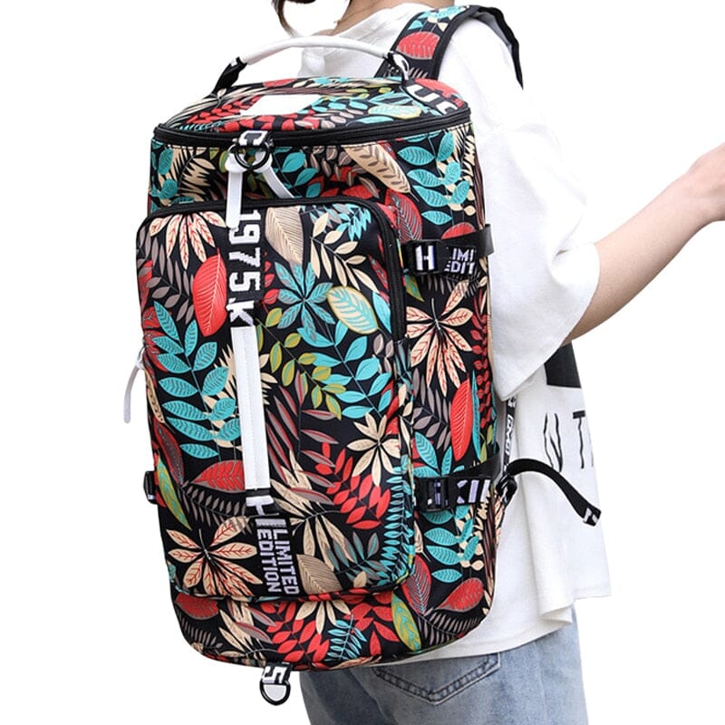 Mochila de viagem feminina grande Conversível e moderno