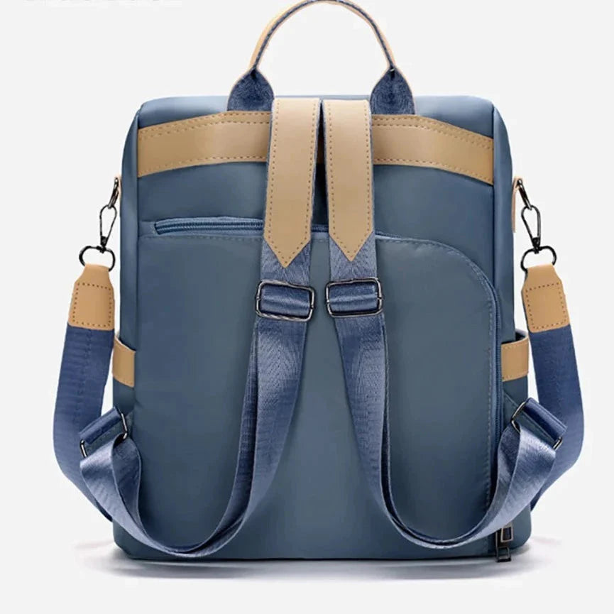 Mochila pequena antirroubo feminina da moda