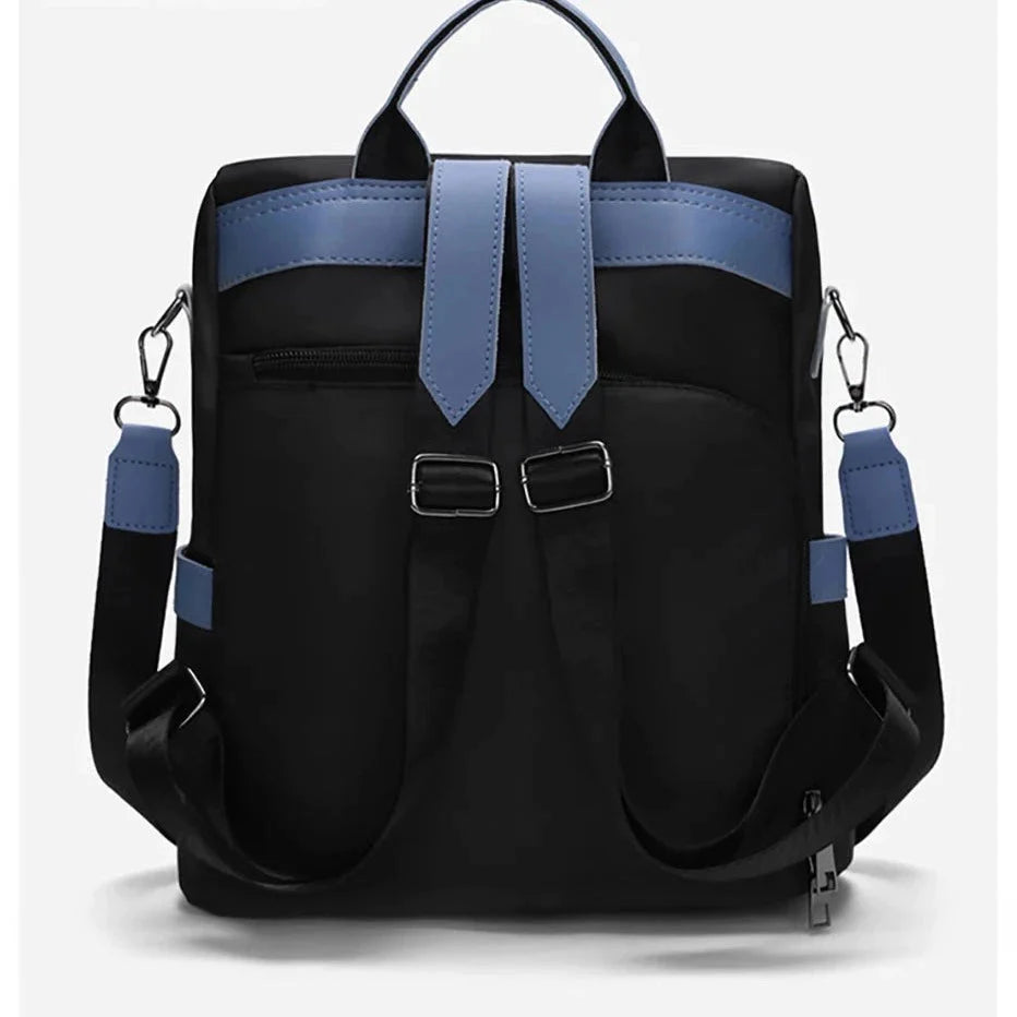 Mochila pequena antirroubo feminina da moda