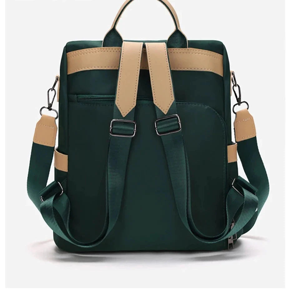 Mochila pequena antirroubo feminina da moda