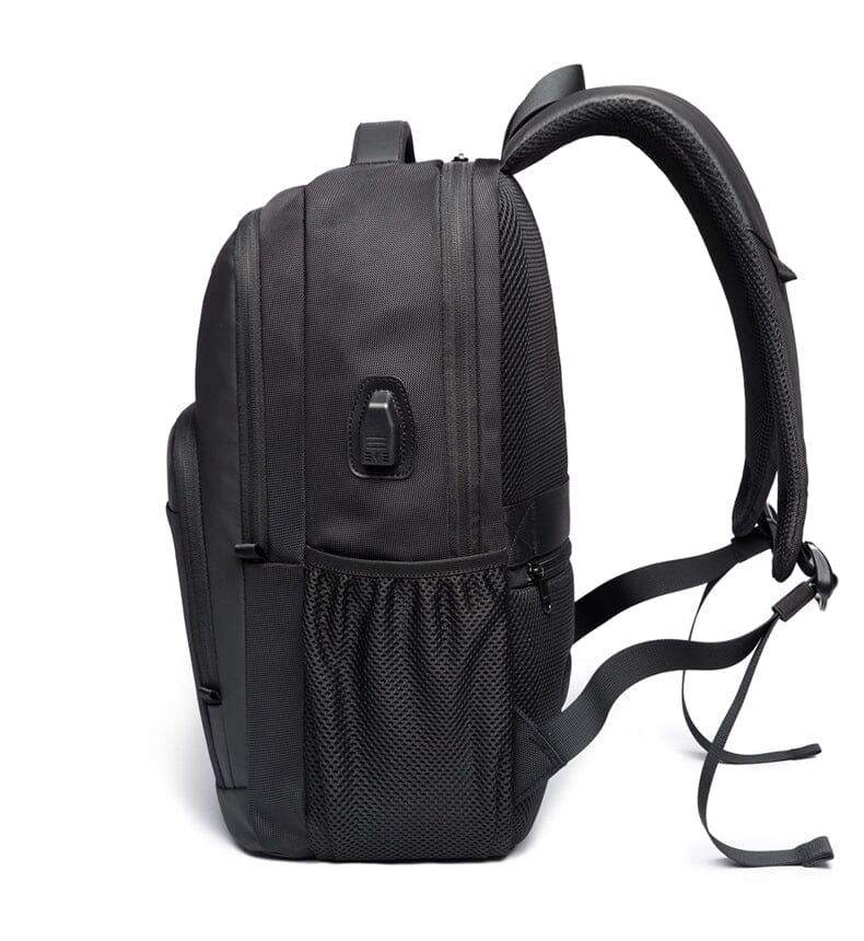 Mochila masculina conectada por USB (15,6 polegadas)
