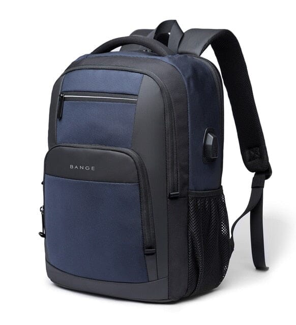 Mochila masculina conectada por USB (15,6 polegadas)
