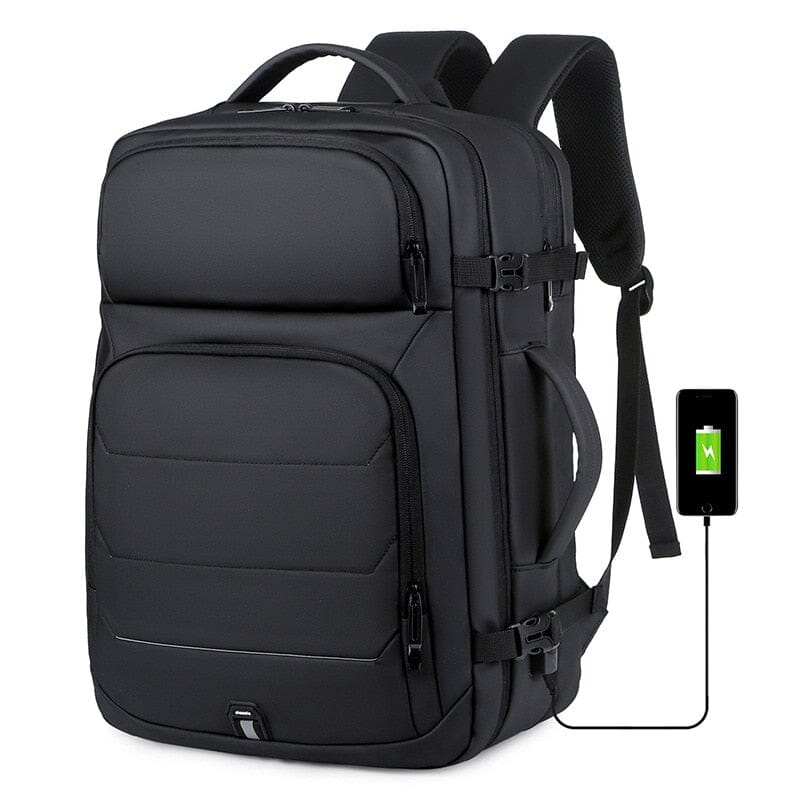 Mochila expansível conectada por USB (17 polegadas)