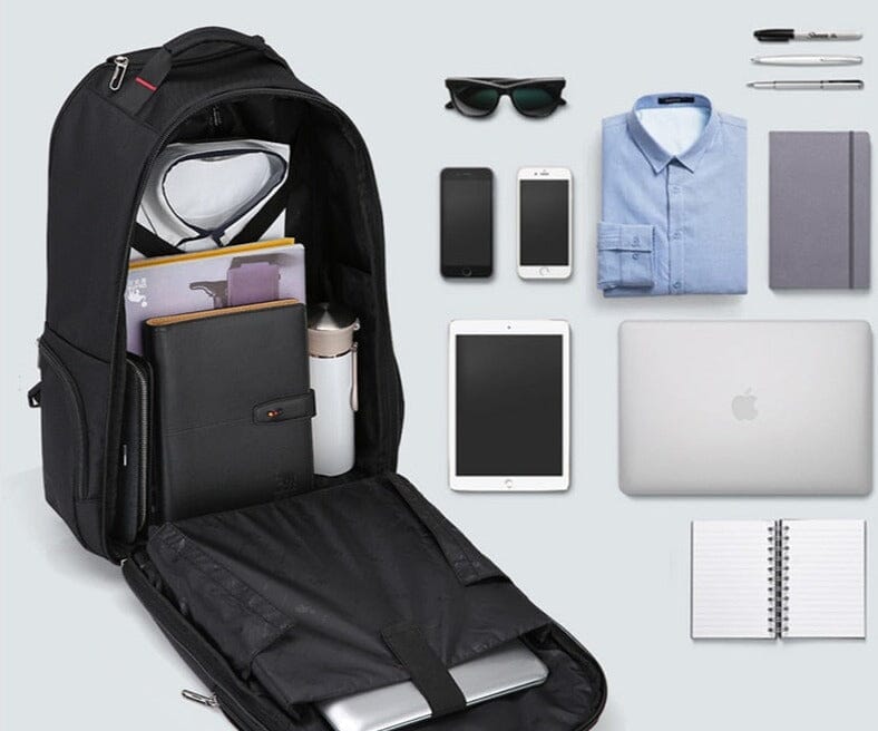 Mochila de viagem com rodas para mala de cabine executiva masculina