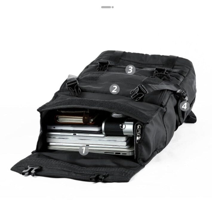 Mochila de viagem estilo conversível