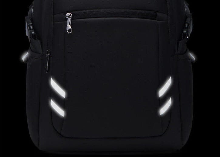 Mochila masculina para laptop de viagem conectada (15,6 polegadas)