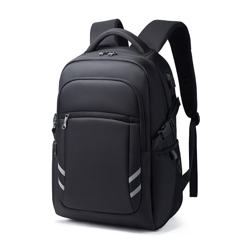Mochila masculina para laptop de viagem conectada (15,6 polegadas)