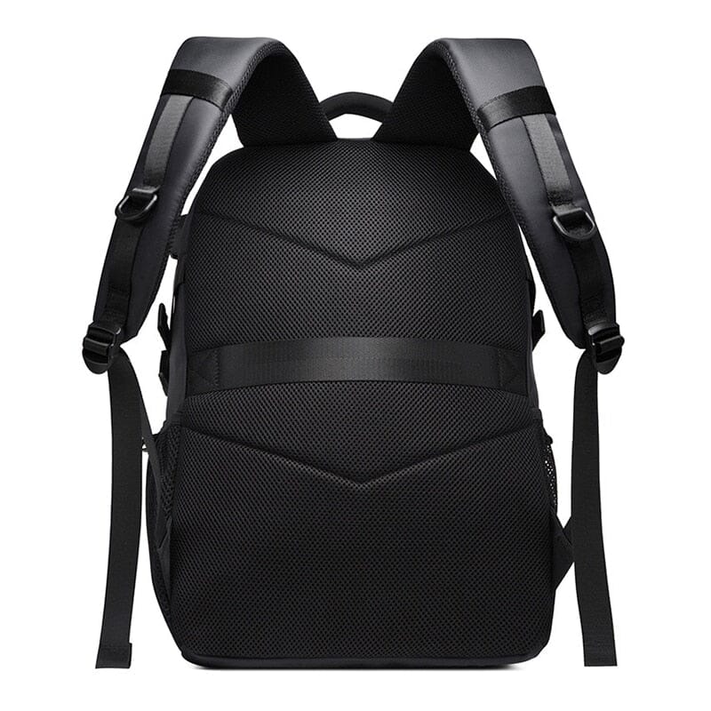 Mochila masculina para laptop de viagem conectada (15,6 polegadas)
