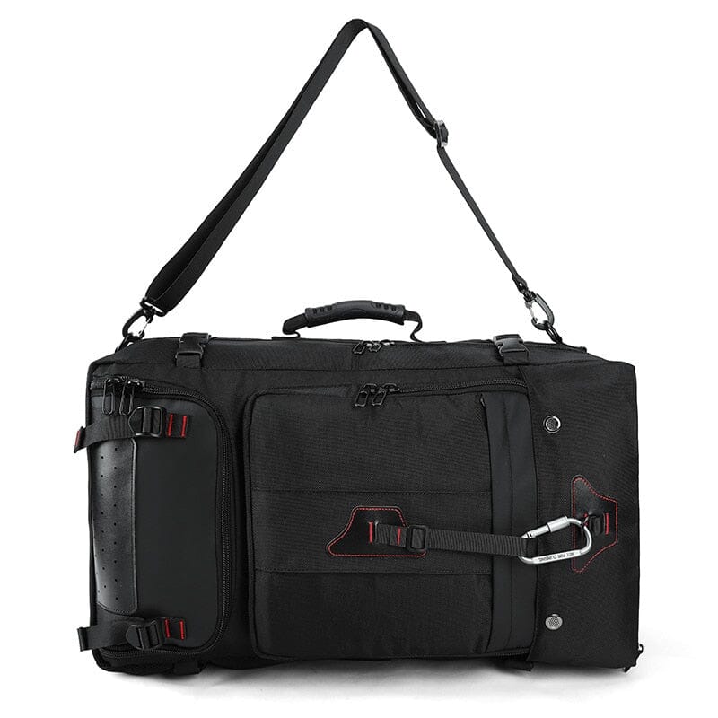 Mochila conversível e expansível para viagem rodoviária