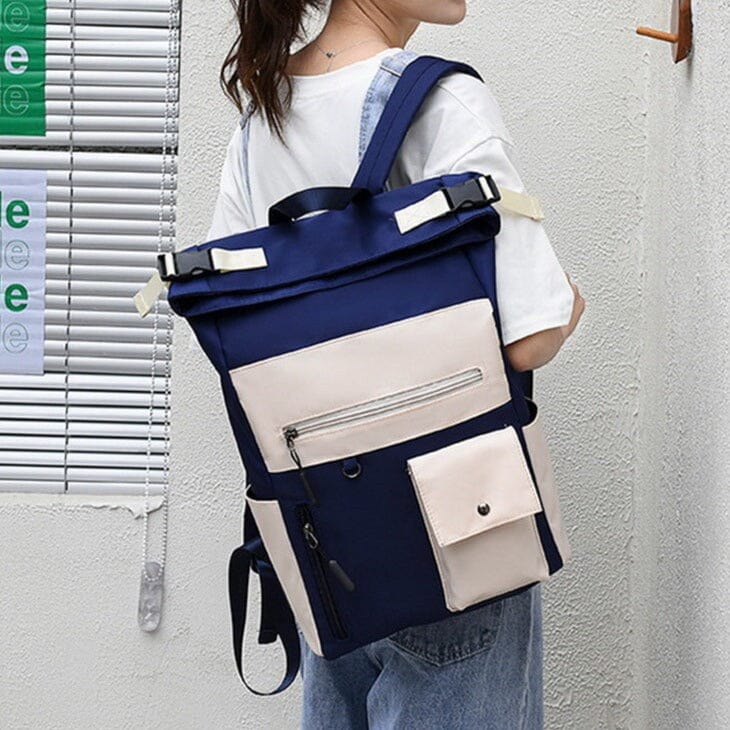 Mochila Roll Top para Mulher Viajante