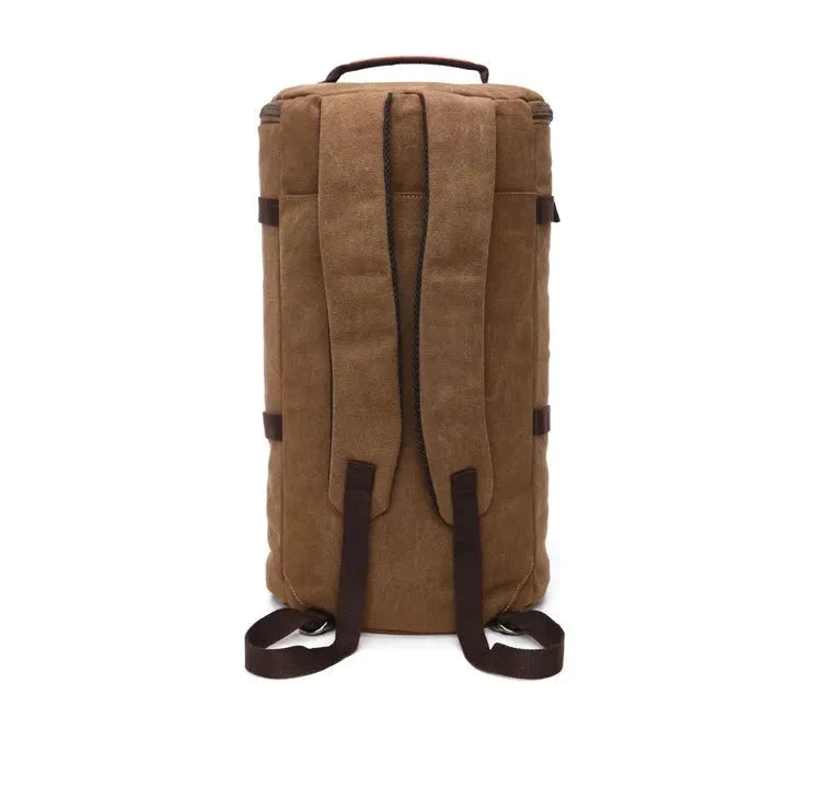 Mochila conversível de lona vintage