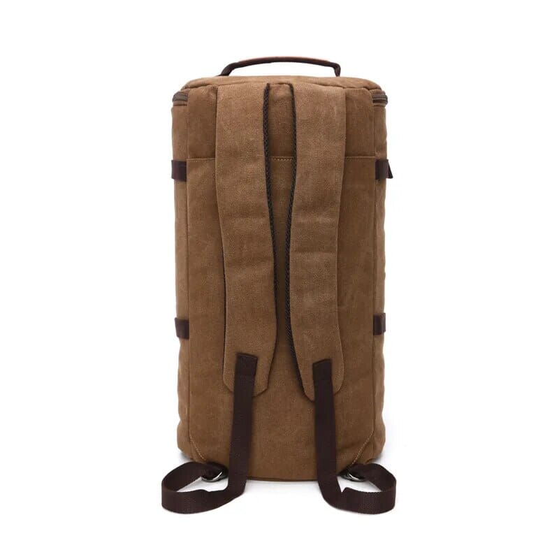 Mochila conversível de lona vintage