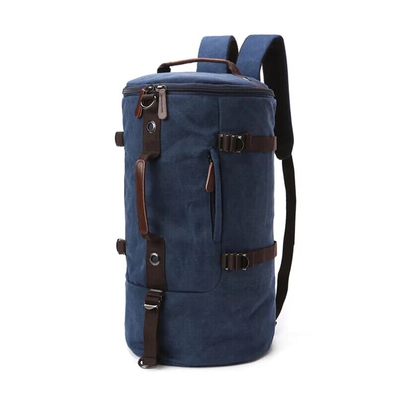 Mochila conversível de lona vintage
