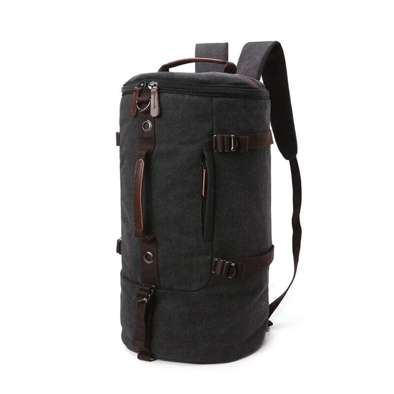 Mochila conversível de lona vintage