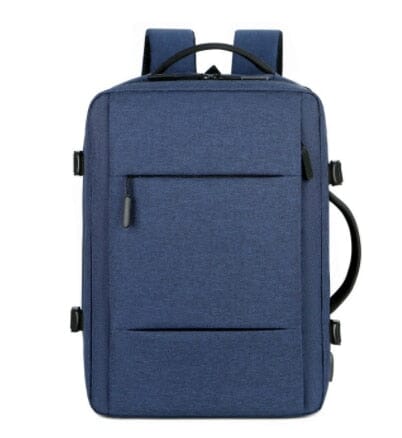 Mochila de viagem expansível para cabine de avião (USB)