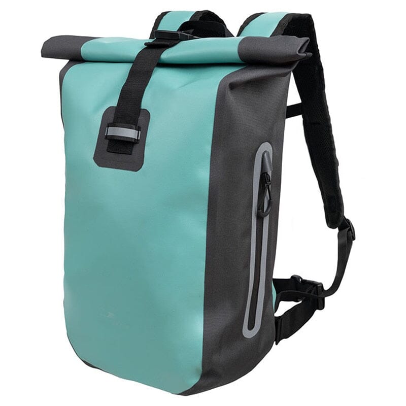 Mochila de viagem impermeável roll-top 20L