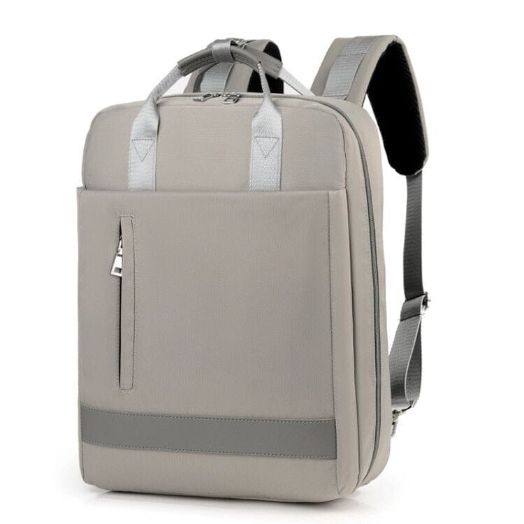 Mochila de viagem USB para avião feminino
