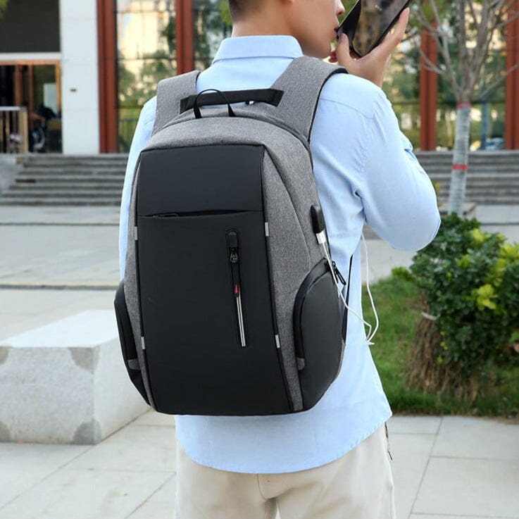 Mochila de viagem para computador mochila digital antirroubo