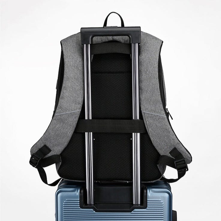 Mochila de viagem para computador mochila digital antirroubo
