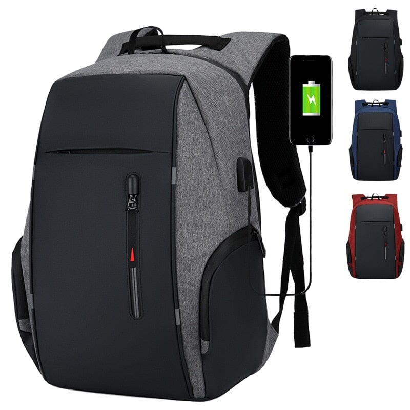 Mochila de viagem para computador mochila digital antirroubo