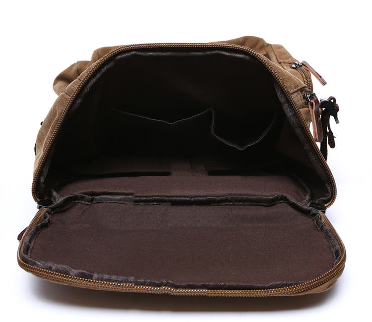 Mochila de viagem vintage nômade