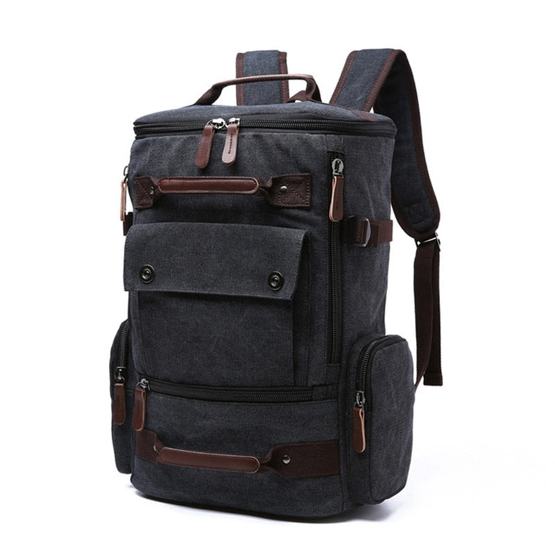 Mochila de viagem vintage nômade