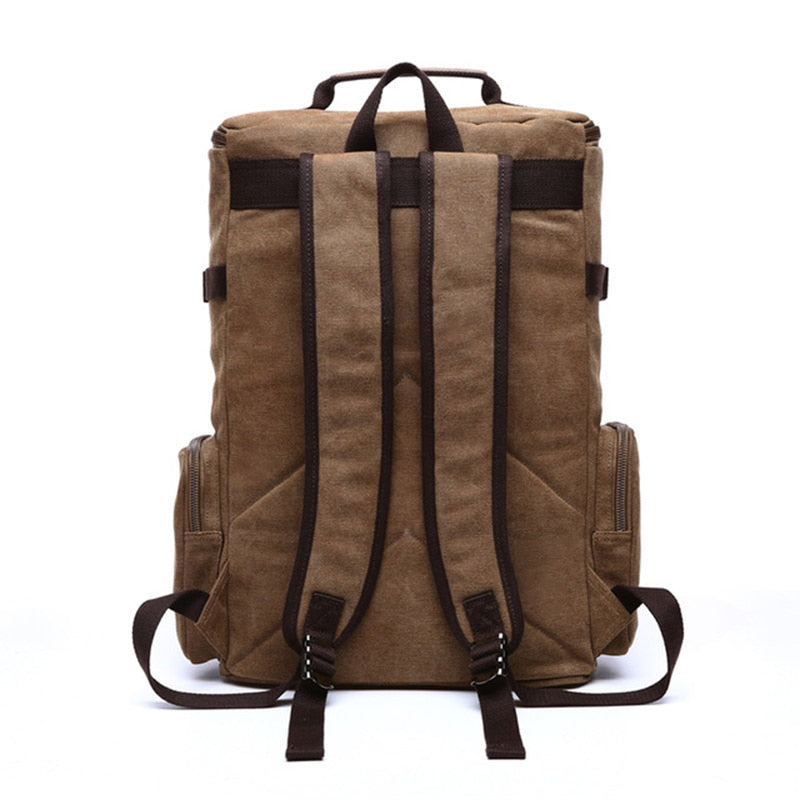 Mochila de viagem vintage nômade