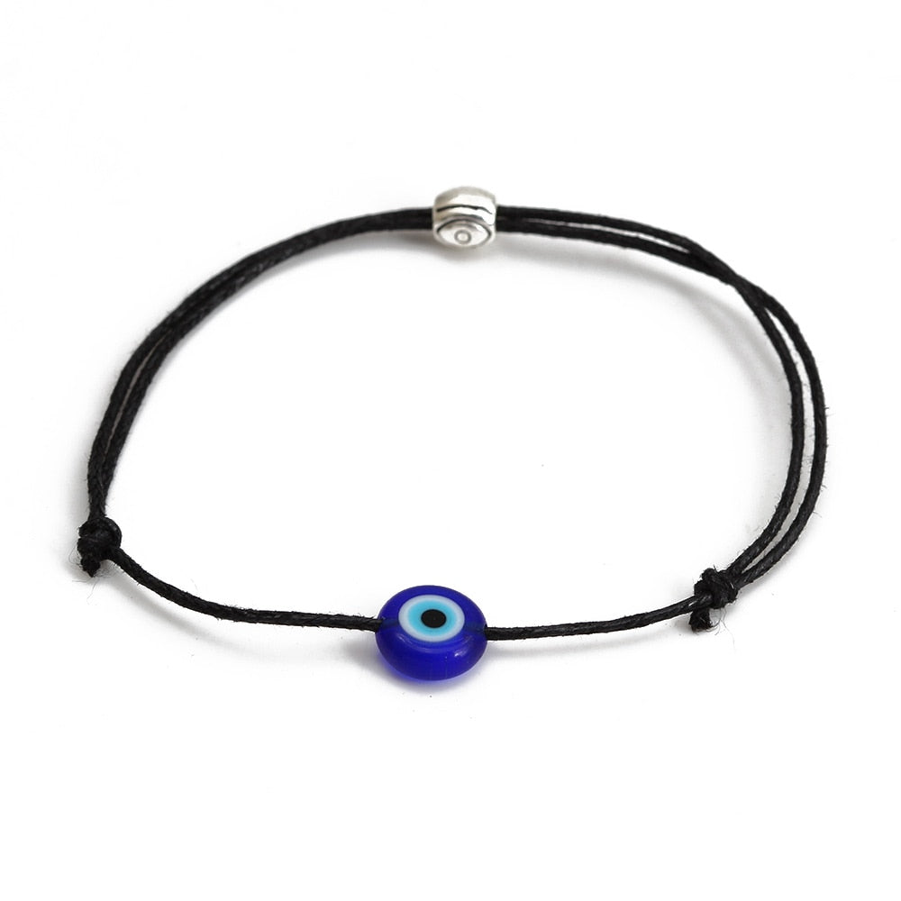 Pulseira Olho Turco Macrame preto