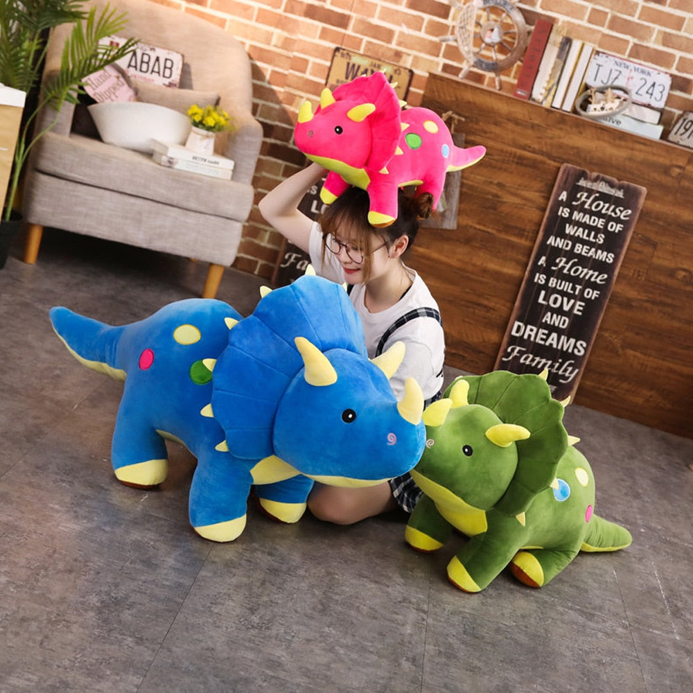 Dinossauros Peluches Triceratops (40cm-120cm)