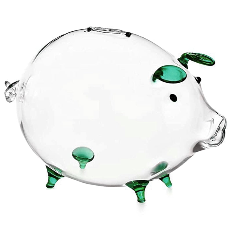 Mealheiro Porquinho Vidro
