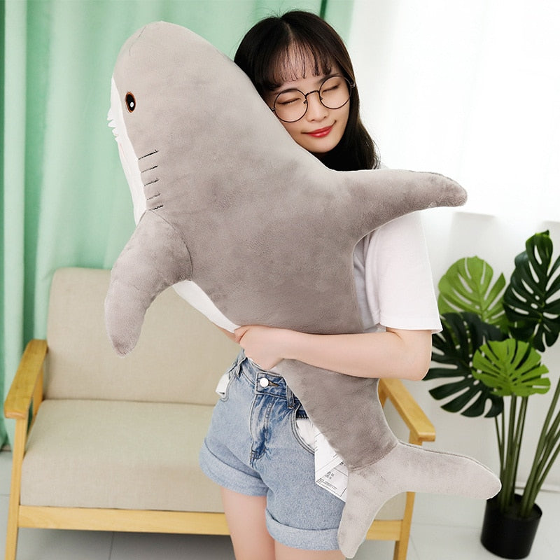 Tubarão peluche grande