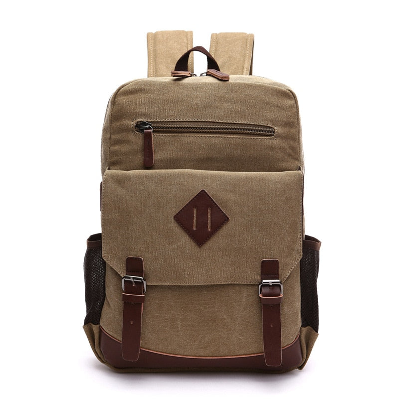 mochila vintage escolar homem