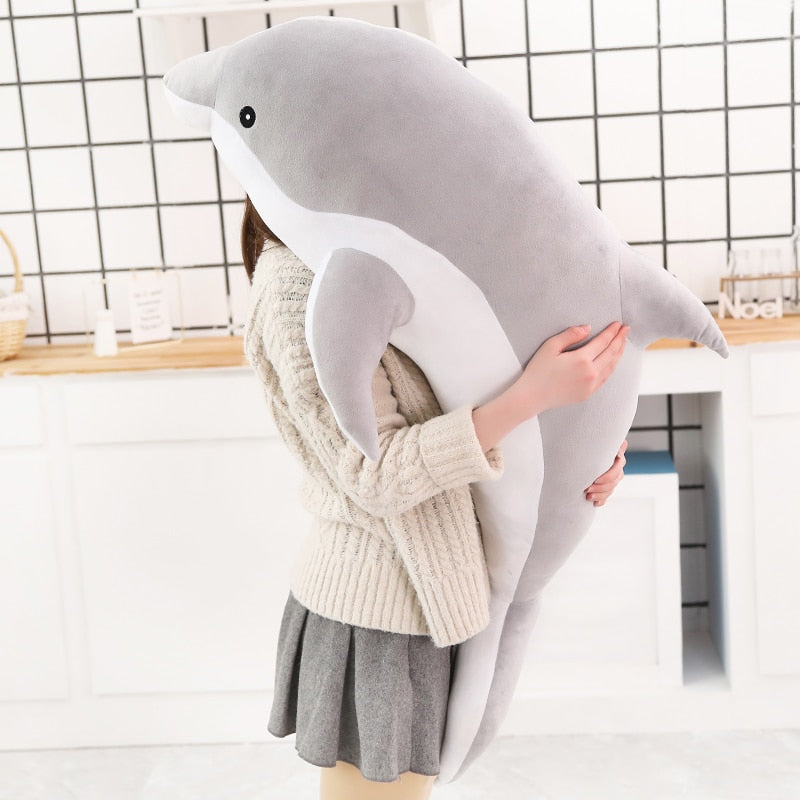 golfinho peluche grande