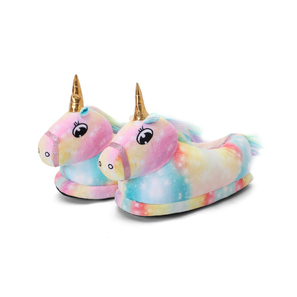pantufas unicorio adoravel