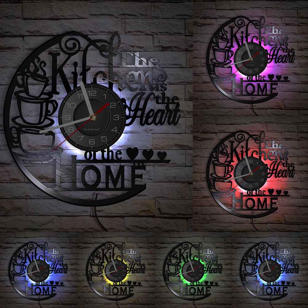 relogio parede para cozinha the kitchen is the heart of the house