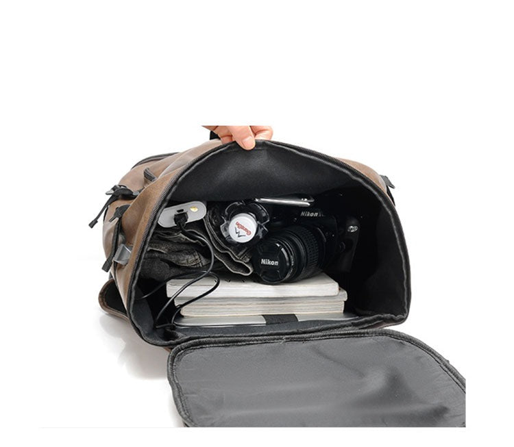 Mochila Anti-Roubo Vintage grande