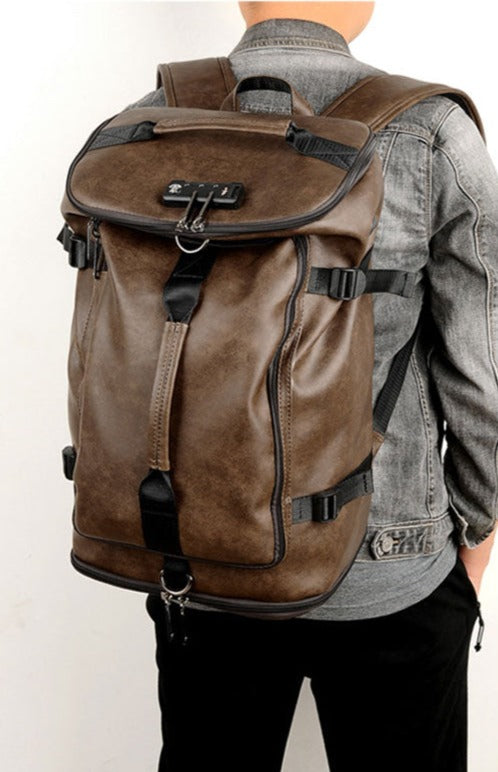Mochila Anti-Roubo Vintage masculina