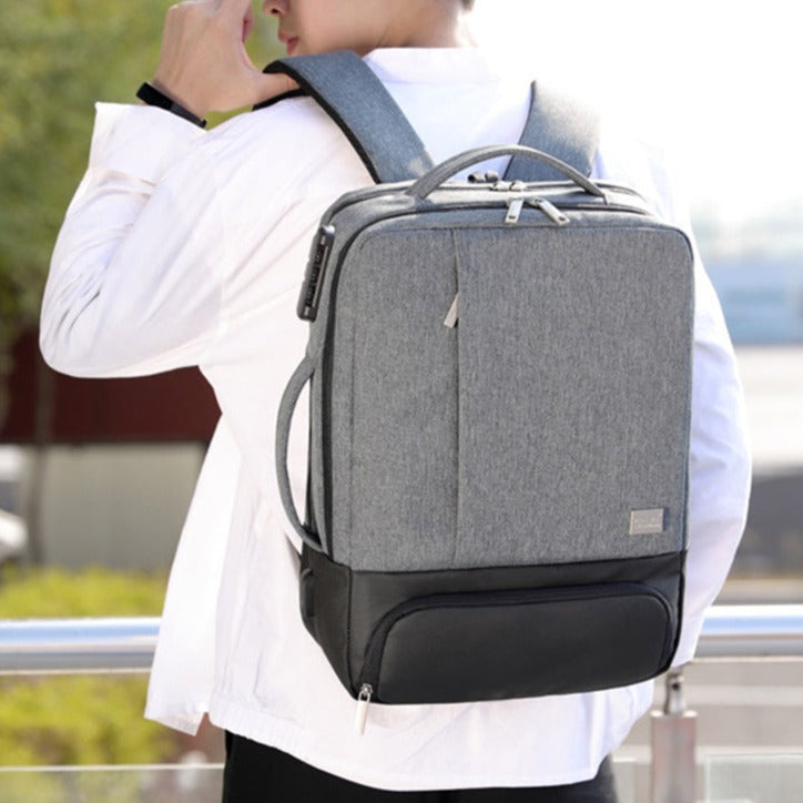 Mochila Anti-Roubo Laptop 15.6'' homem