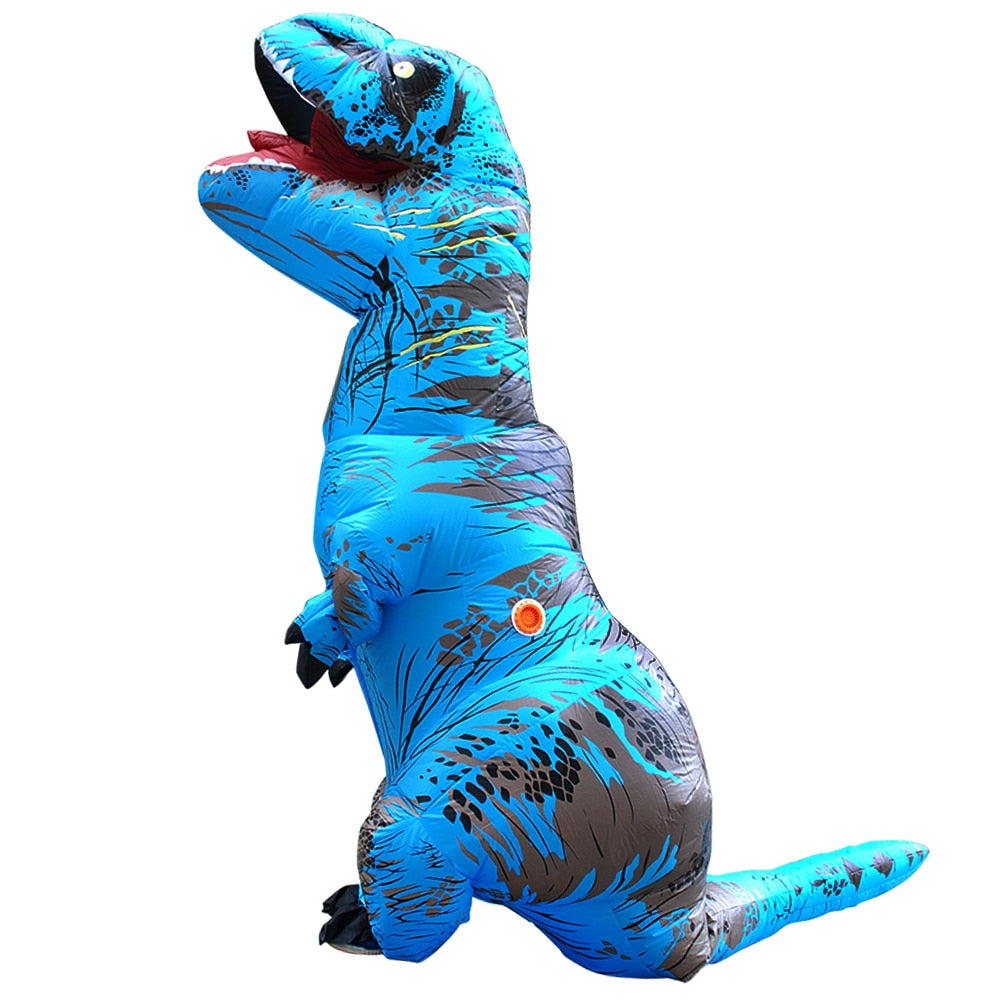 Fato Insuflável de Dinossauro T-Rex