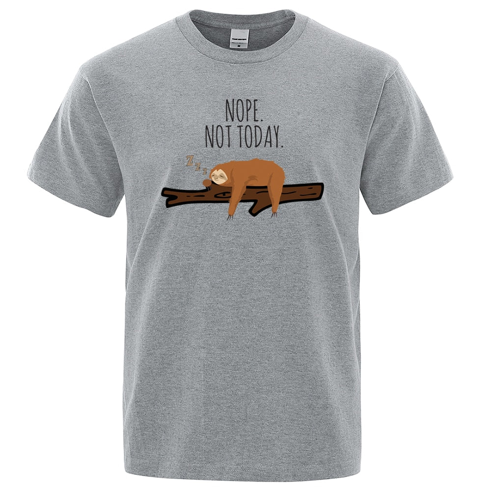 T Shirt Engraçada Nope Not Today