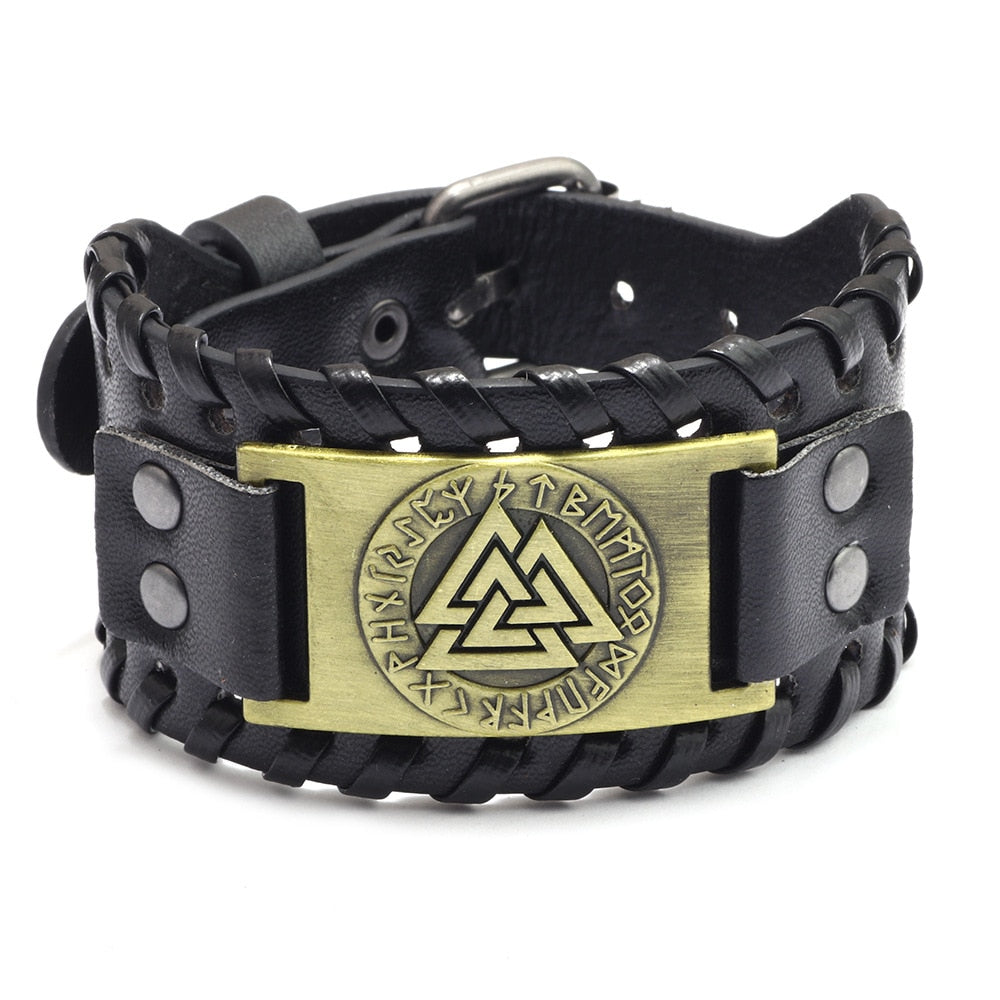 Pulseira Valknut viking