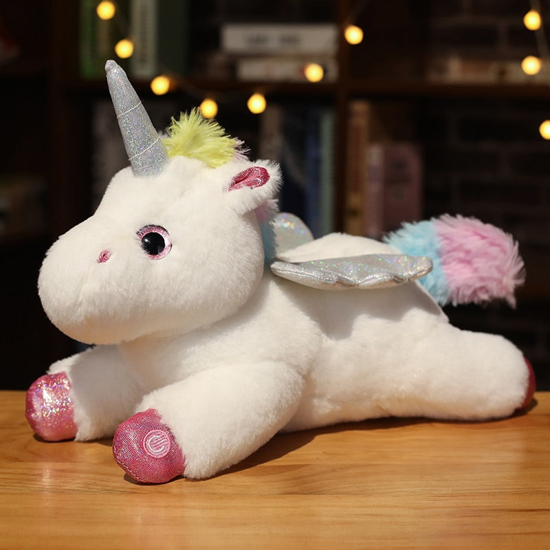 Peluche Unicórnio Luminoso 38cm