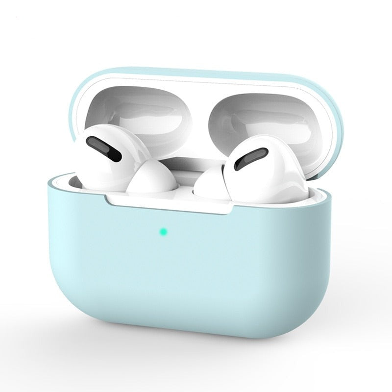 capa airpods pro azul celeste
