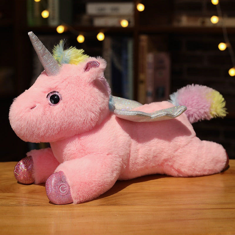 Peluche Unicornio Luminoso (38cm)