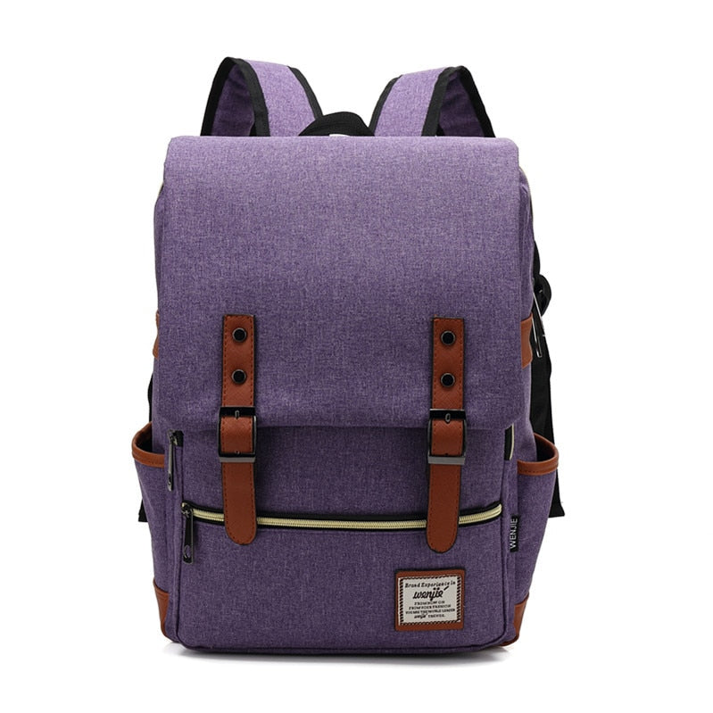 Mochila Escolar Vintage