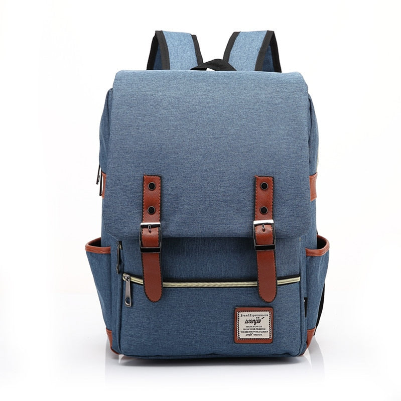 mochila escolar vintage homem